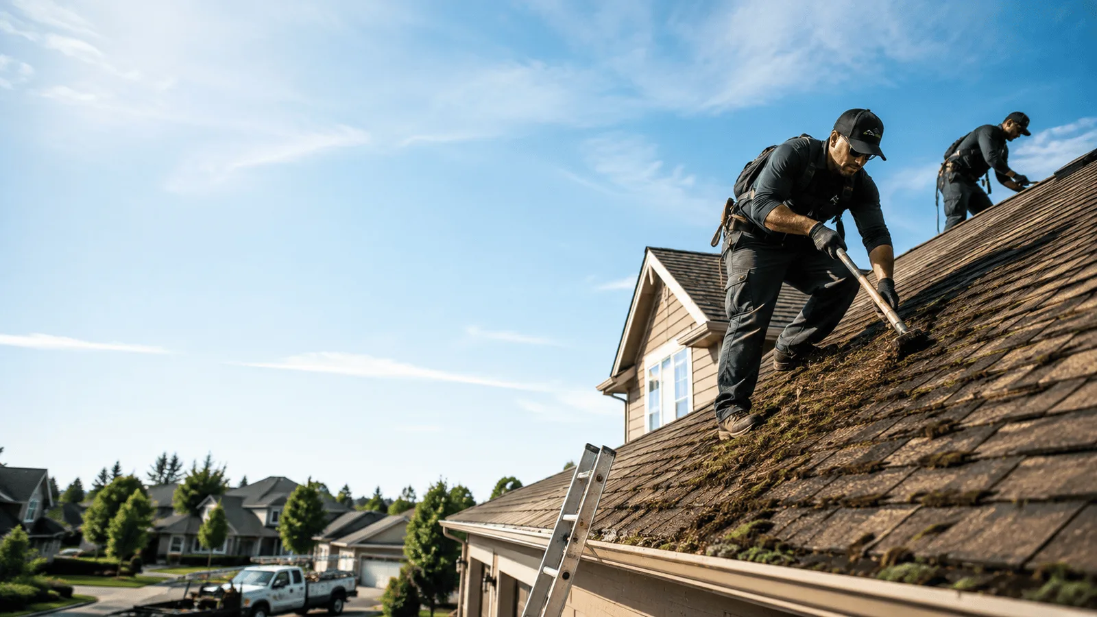 Roof Moss Removal in Leesville, TX near me
